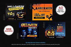 Halloween Big Bundle - flyers, banners, social media etc. Product Image 7