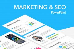 Marketing &amp; SEO PowerPoint Template Product Image 1