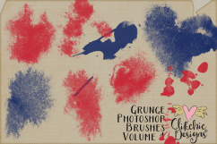 Photoshop Brushes - Grunge Texture Brushes Vol 1 Product Image 4