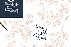 Golden Autumn Berries - Wedding set Product Image 7