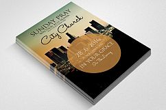 City Revival Church Flyer Template Product Image 2