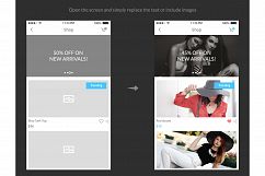 Bones IOS Wireframe Kit Product Image 4