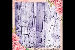 42 Ultra Violet Wood Texture Digital Papers, Barn Wood Paper Product Image 6