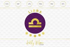 Libra Zodiac SVG File Product Image 1