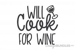 Will cook for wine Product Image 1