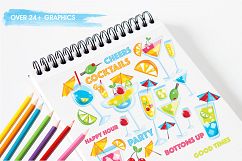 Happy Hour graphics and illustrations Product Image 3