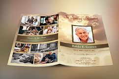 Forever Funeral Program Template Product Image 2