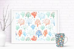 Collection of Watercolor Seamless Patterns Product Image 5
