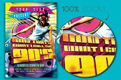 Now That&#039;s What I Call The 90&#039;s Flyer Template Product Image 2