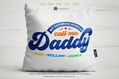 Mini-bundle! My Favorite People Call me: Daddy, Grandpa, Mommy &amp; Grandma, Printable, cut file: dxf, eps, png, jpeg, svg files Product Image 4