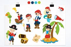 Pirates Boy graphics and illustrations Product Image 2