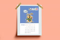 Cute funny dog calendar 2018 Product Image 5