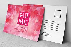 Save The Date Postcard Product Image 3