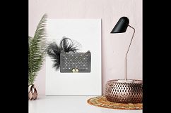 Luxury Bag Shine The Night Clip Arts, Masquerade, Feather Product Image 2