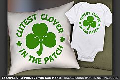 Cutest Clover in the Patch SVG - St. Patricks Shirt - 1078 Product Image 2