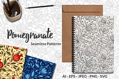 Pomegranate - Seamless Patterns Product Image 1
