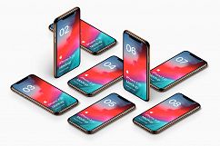 iPhone XS 20 Mockups Scenes 5K - PSD Product Image 21