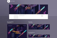 Fitness Workout Gym Training Design Templates Bundle Product Image 20