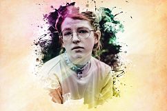Watercolor Photoshop PSD Template Product Image 6