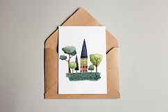 Old Old Fairy Tale - Watercolor Clip Art Set Product Image 9