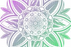 Colorful Mandala Abstract Geometric Product Image 3