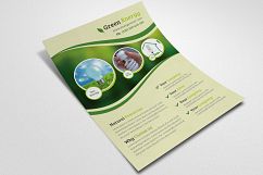 3 Layout Eco Green Energy Flyer Template Product Image 2