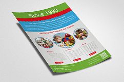 Kindergarten Daycare Flyer Templates Product Image 3