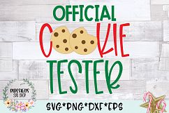 Official Cookie Tester SVG Cut File Product Image 1