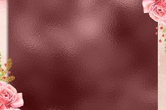 42 Rose Gold Foil Texture Papers Product Image 2
