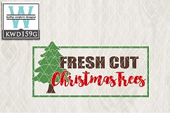 Christmas SVG - Fresh Cut Christmas Tree KWD159G Product Image 1