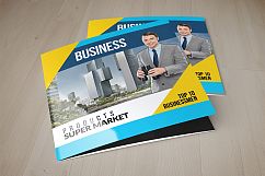 Business Industry Square Trifold Brochures Product Image 1
