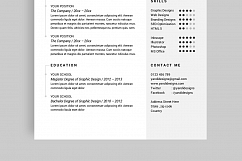 Flipped Resume / CV Product Image 3