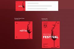 Wine and Cheese Festival Design Templates Bundle Product Image 17