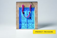 Cobalt Blue Traditional Ornate Tunisian Door and Archway Product Image 2
