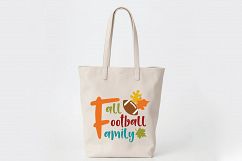 Fall Football Family SVG - Fall SVG Cut File - DXF EPS PNG Product Image 7