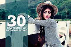 30 Color Film Effect Photoshop Actions Collection (Action for photoshop CS5,CS6,CC) Product Image 1