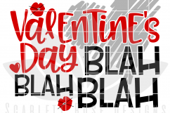 Valentine's Day Blah Blah Blah SVG Product Image 2