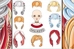 Hair KREATOR. Girl. Avatar.  Product Image 1