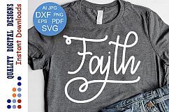 Faith Svg files sayings Bible verse svg Christian Svg Product Image 1