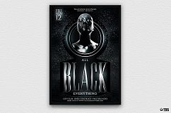 Black Party Flyer Template V3 Product Image 3