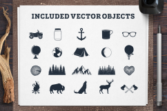 WildLife. 15 Double Exposure Logos Product Image 7