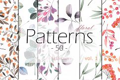 floral Patterns 50, vol. 1 Product Image 1
