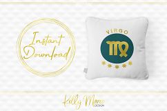 Virgo Zodiac SVG File Product Image 4