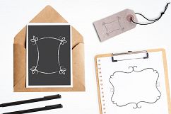 Chalk Doodle Frames graphics and illustrations Product Image 4