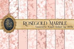 16 Rose Gold Blush Pink Glitter Marble Texture Digital Paper Product Image 1