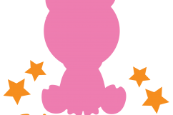 Unicorn-Baby cutting files svg, dxf, pdf, eps included - cut files for cricut and silhouette - Cutting Files SG Product Image 5