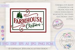 NEW! Farmhouse Christmas SVG DXF LL256A Product Image 1