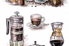 Watercolor Coffee Black Parleante Product Image 3