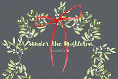Christmas watercolor clipart bundle Product Image 11