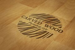 Carved wood layer style for Photoshop Product Image 3